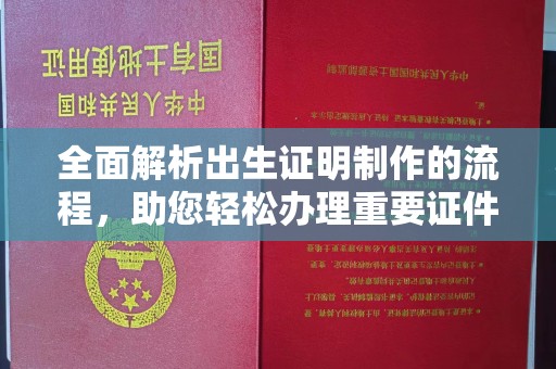 平遥全面解析出生证明制作的流程，助您轻松办理重要证件