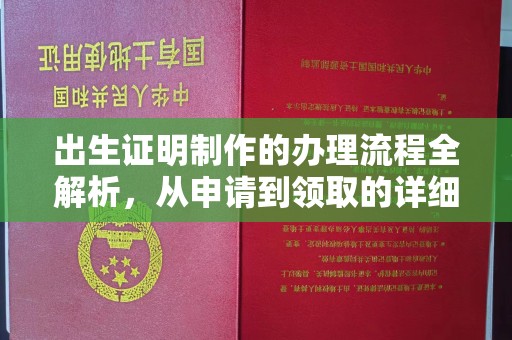 平遥出生证明制作的办理流程全解析，从申请到领取的详细指南
