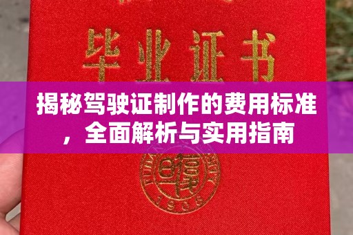 平遥揭秘驾驶证制作的费用标准，全面解析与实用指南