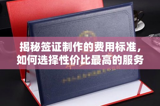 平遥揭秘签证制作的费用标准，如何选择性价比最高的服务？