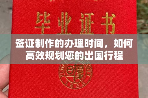 平遥签证制作的办理时间，如何高效规划您的出国行程