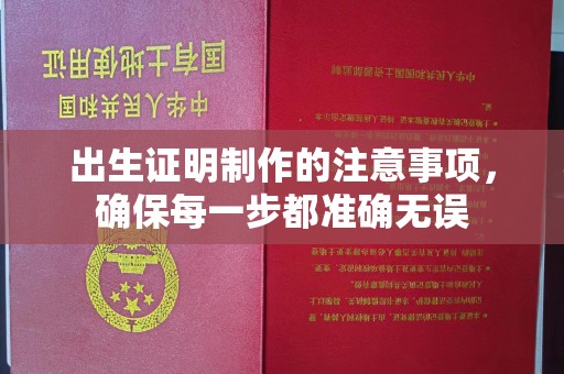 平遥出生证明制作的注意事项，确保每一步都准确无误